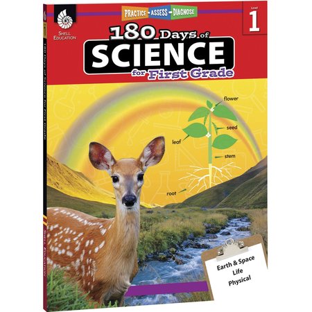 Shell Education Shell Education 180 Days of Science Book, Grade 1 51407